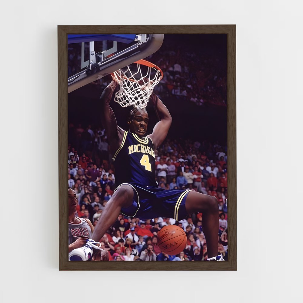 Poster Dunk de Chris – affiche Basketball (vue 5)